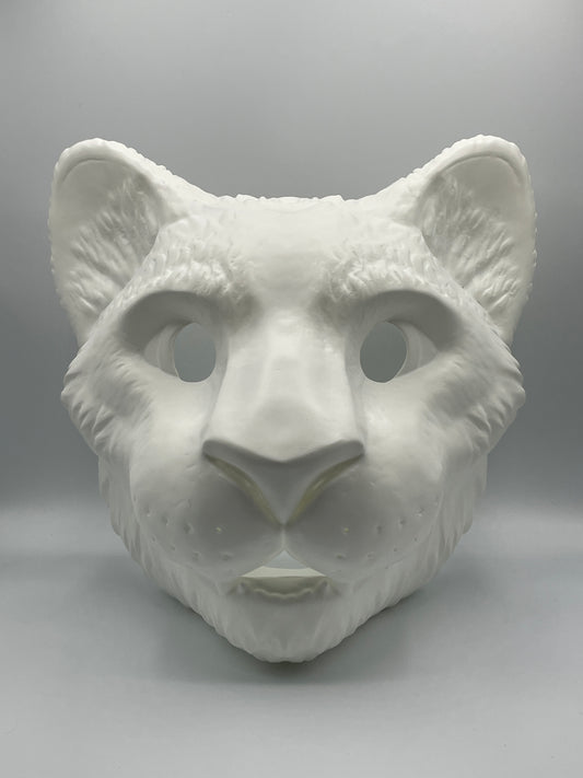 Resin Domestic Cat Mask (Blank)