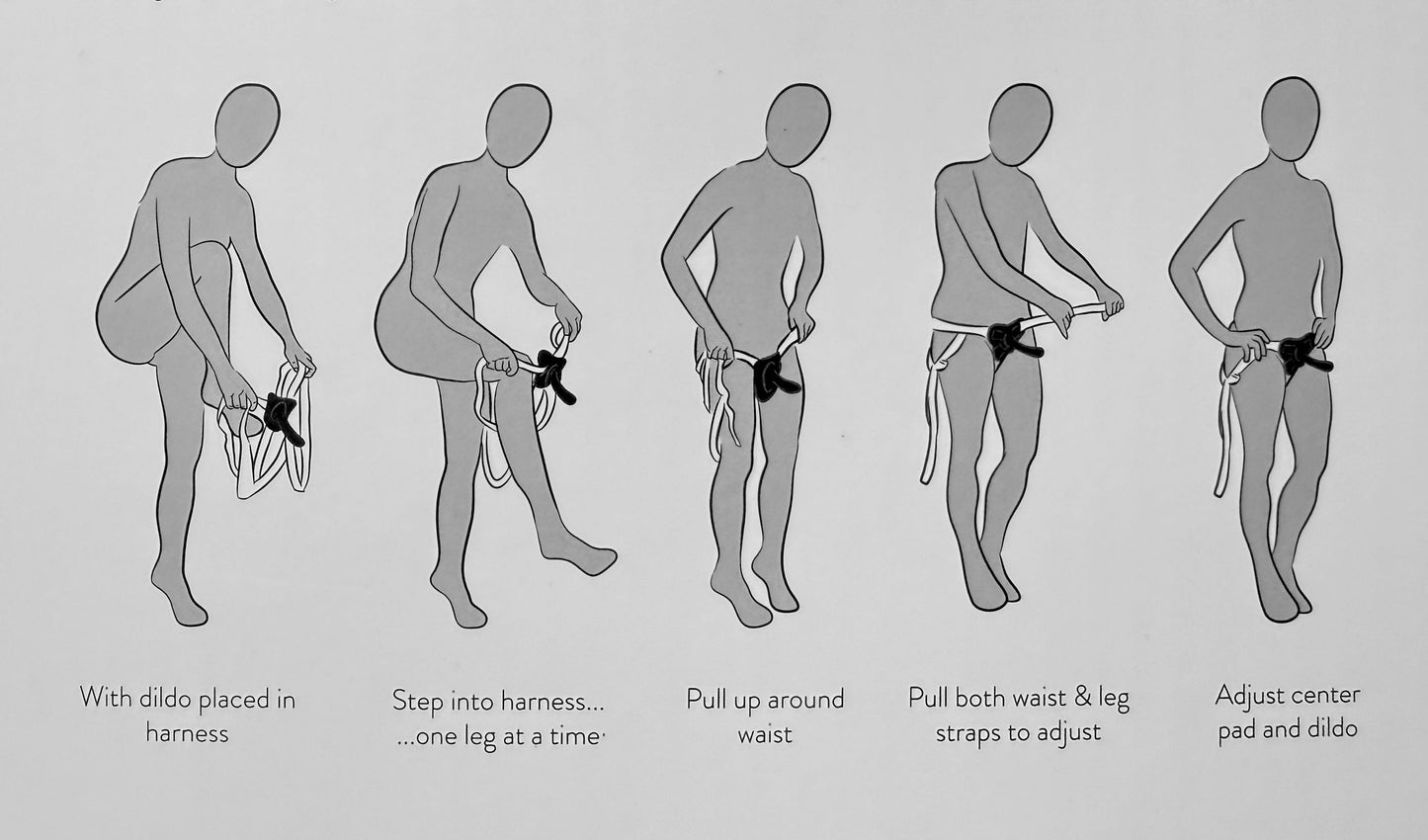 Adjustable Strap On Harness (Plus Size)