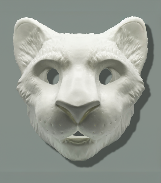 Resin Domestic Cat Mask (Blank)