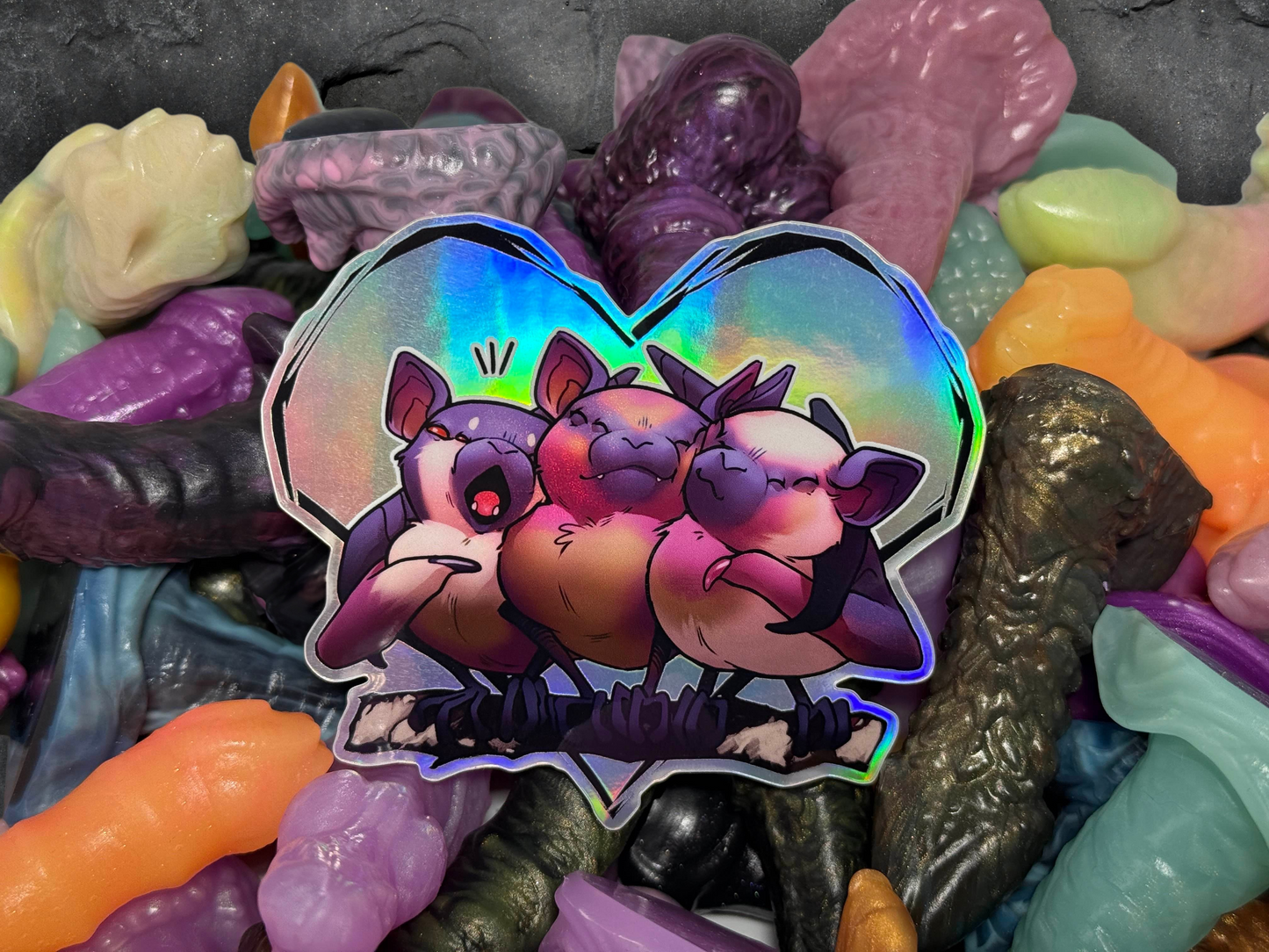 NabberGnat Holo Sticker